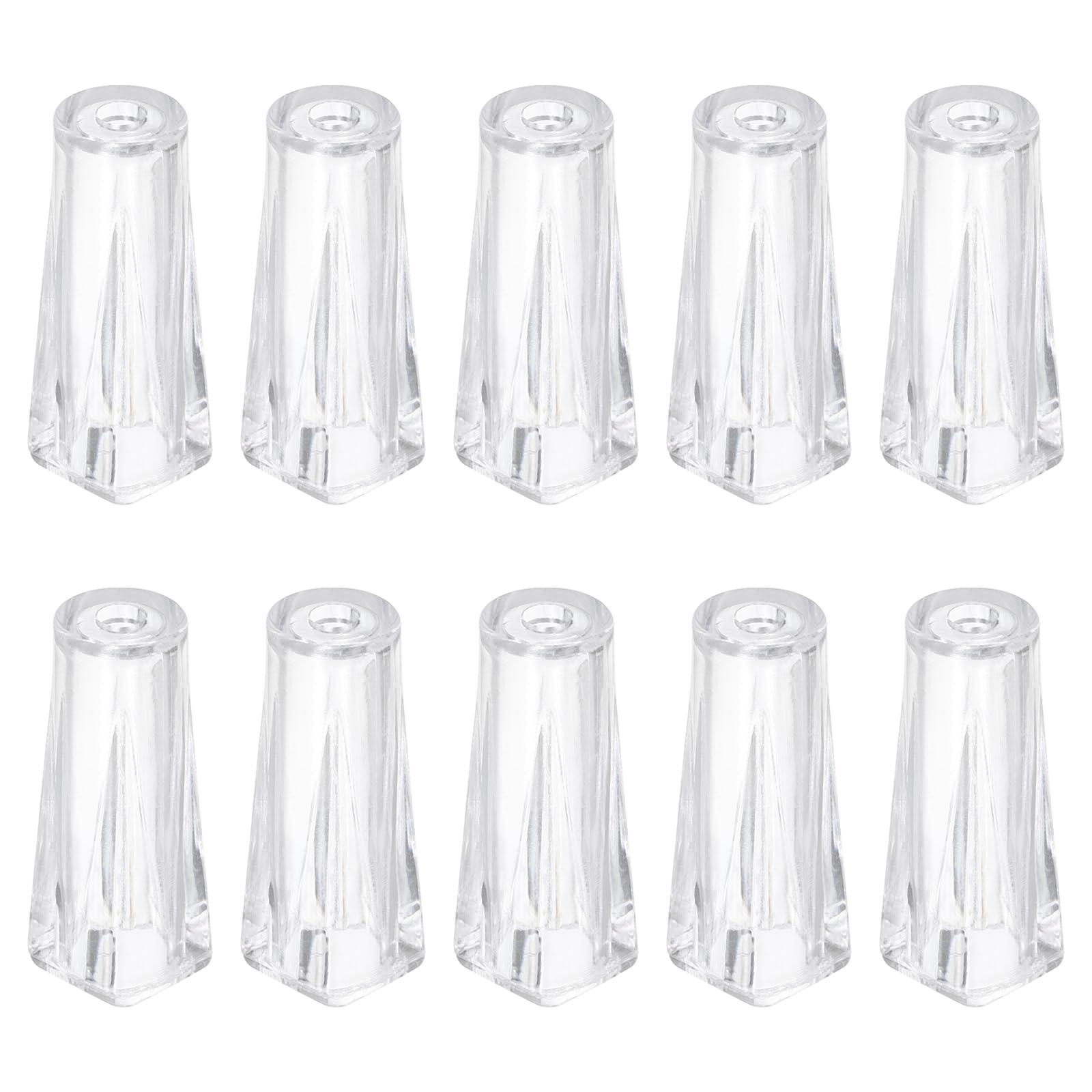 Sourcingmap Home & Garden Embout Cordon Store Transparent Lot 10