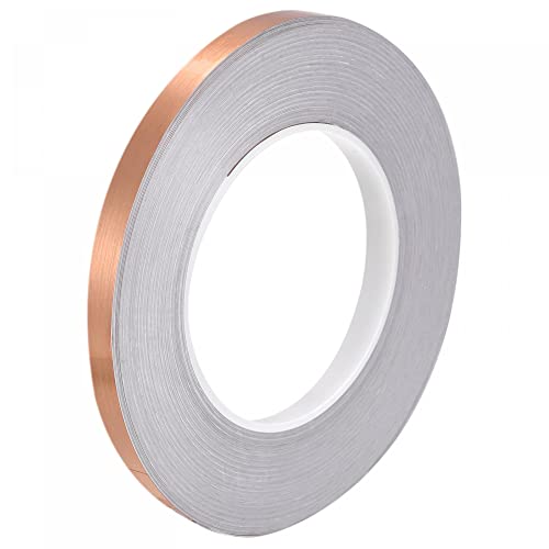 sourcing map Home & Garden ruban adhésif carrelage rose or 8mm x 50m