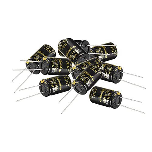 Sourcingmap 220uF 100V condensateur électrolytique 13x21mm lot 10