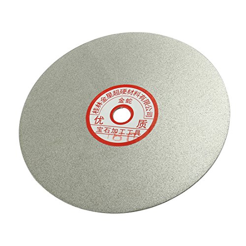 sourcingmap Industrial disque diamant 6" grain 180 polissage