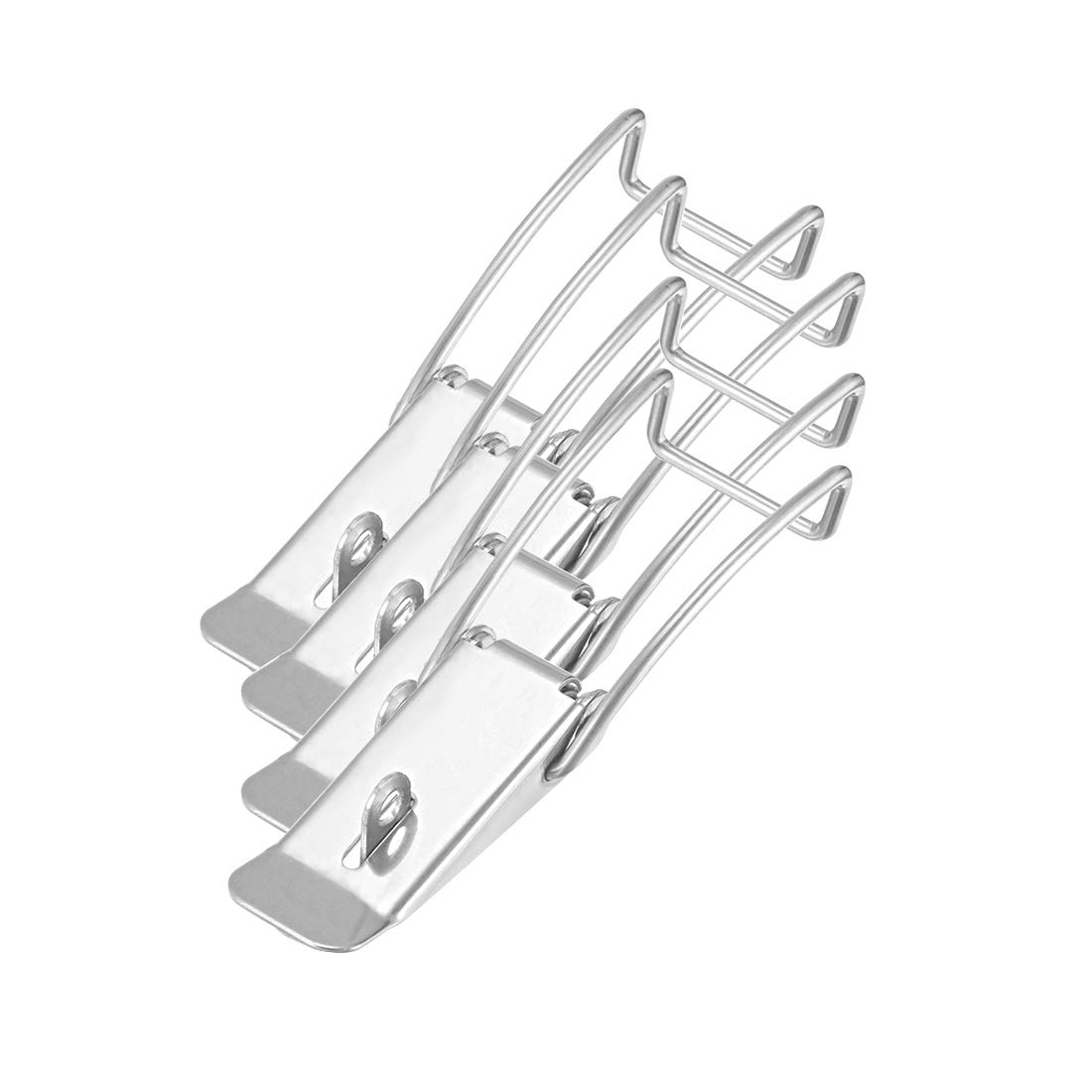 Sourcingmap Fermeture Levier Inox 118,5mm Lot 4pcs
