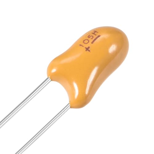 SourcingMAP Industrial condensateur tantale 1uF 25V 5 pièces