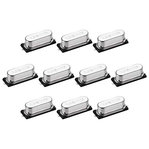 sourcing map 49SMD oscillateur quartz 8MHz 10 pièces CMS