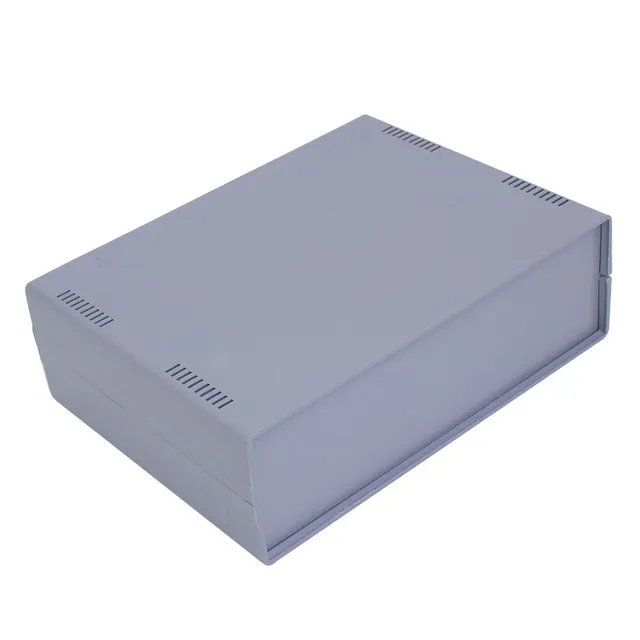 sourcingmap boîtier électronique ABS gris 255x190x80mm