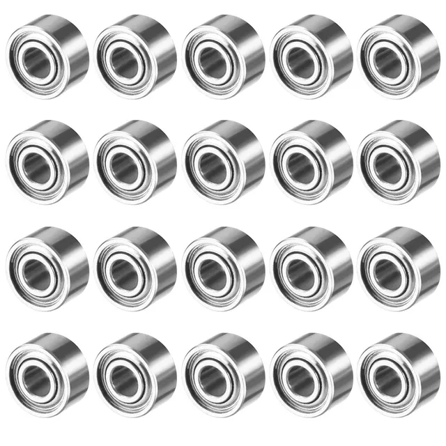 Sourcing Map roulement MR52ZZ 2x5x2,5mm 20 pcs acier