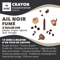 OCNI Coffrets 1 crayon assaisonnement ail noir fumé bio