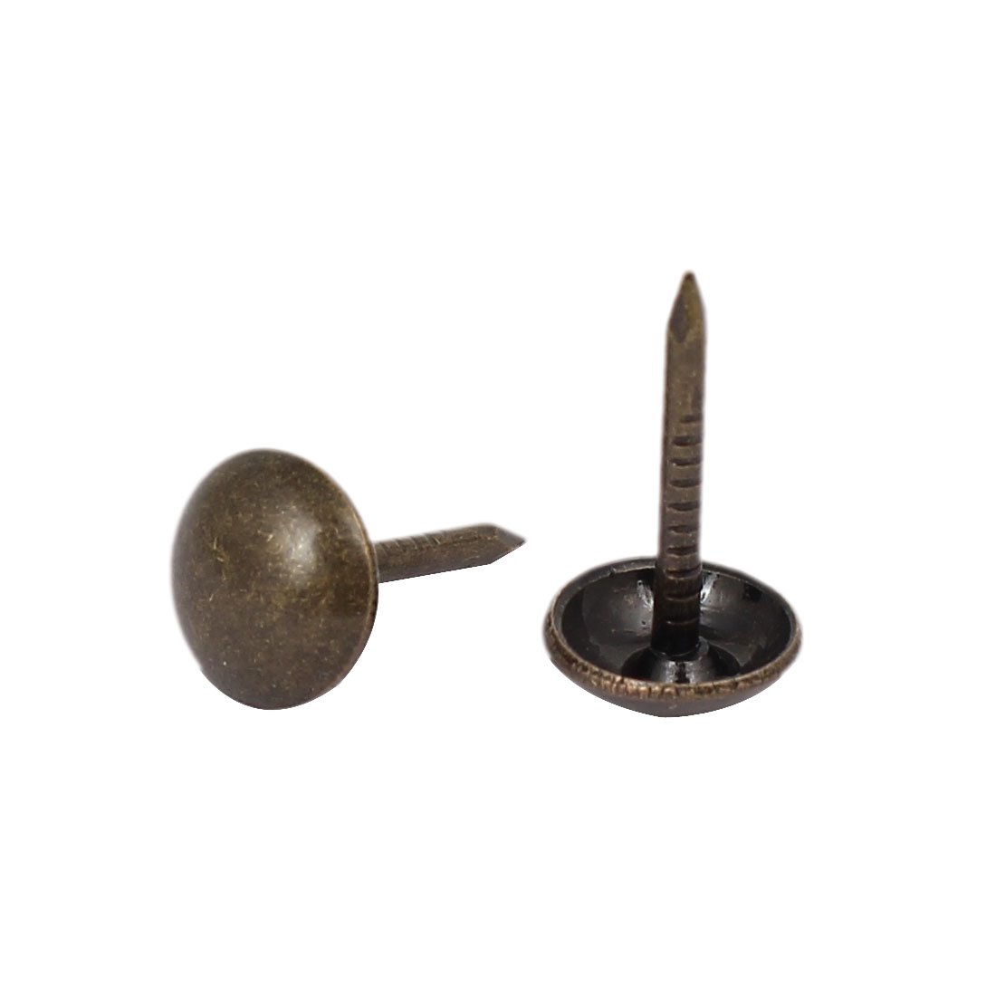 Sourcing Map 120 Clous Tapissier Bronze 8 x 15 mm