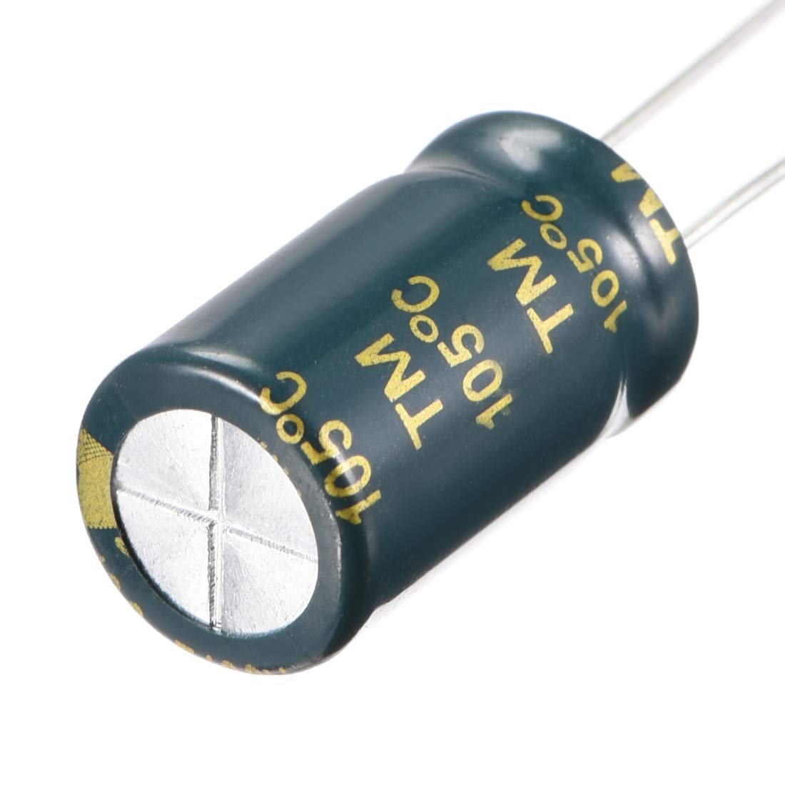sourcing map 100uF 100V condensateur 30 pcs 10x17mm 105°C