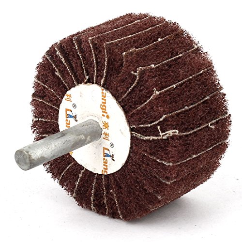 Sourcingmap Roue à lamelles non-tissé 50x25 mm bordeaux