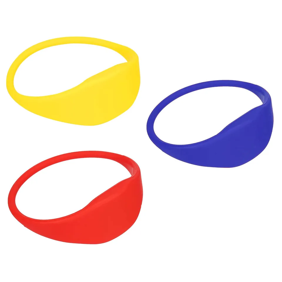 Sourcing Map Electronics bracelet RFID 13,56 MHz 3 couleurs lot de 3