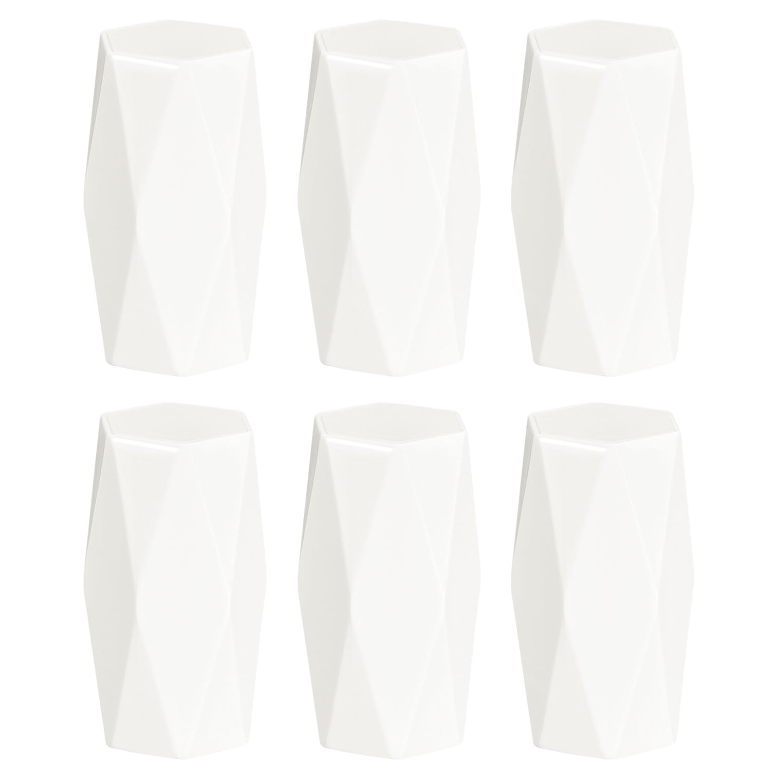 Sourcingmap 6 embouts tringle rideau blanc froid 26-28 mm