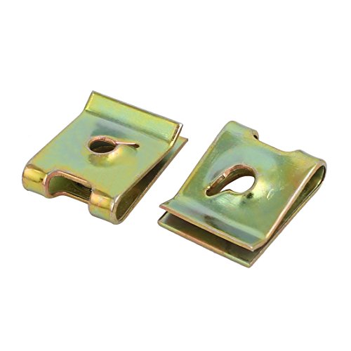 Sourcingmap Automotive écrou U M3 acier ressort 25 pcs