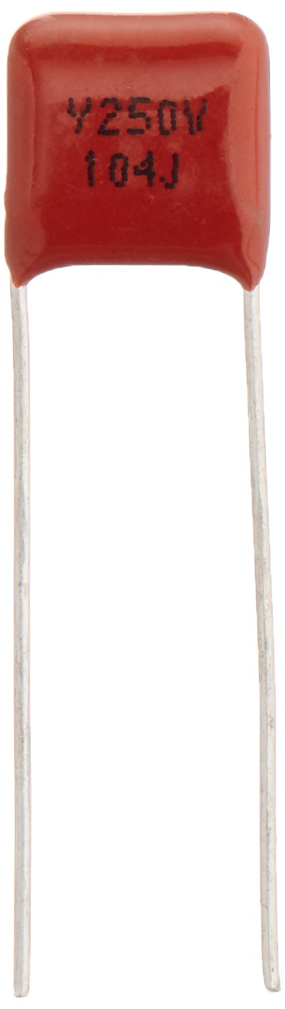 Sourcing Map Condensateur polyester 0,1µF 250V lot de 10