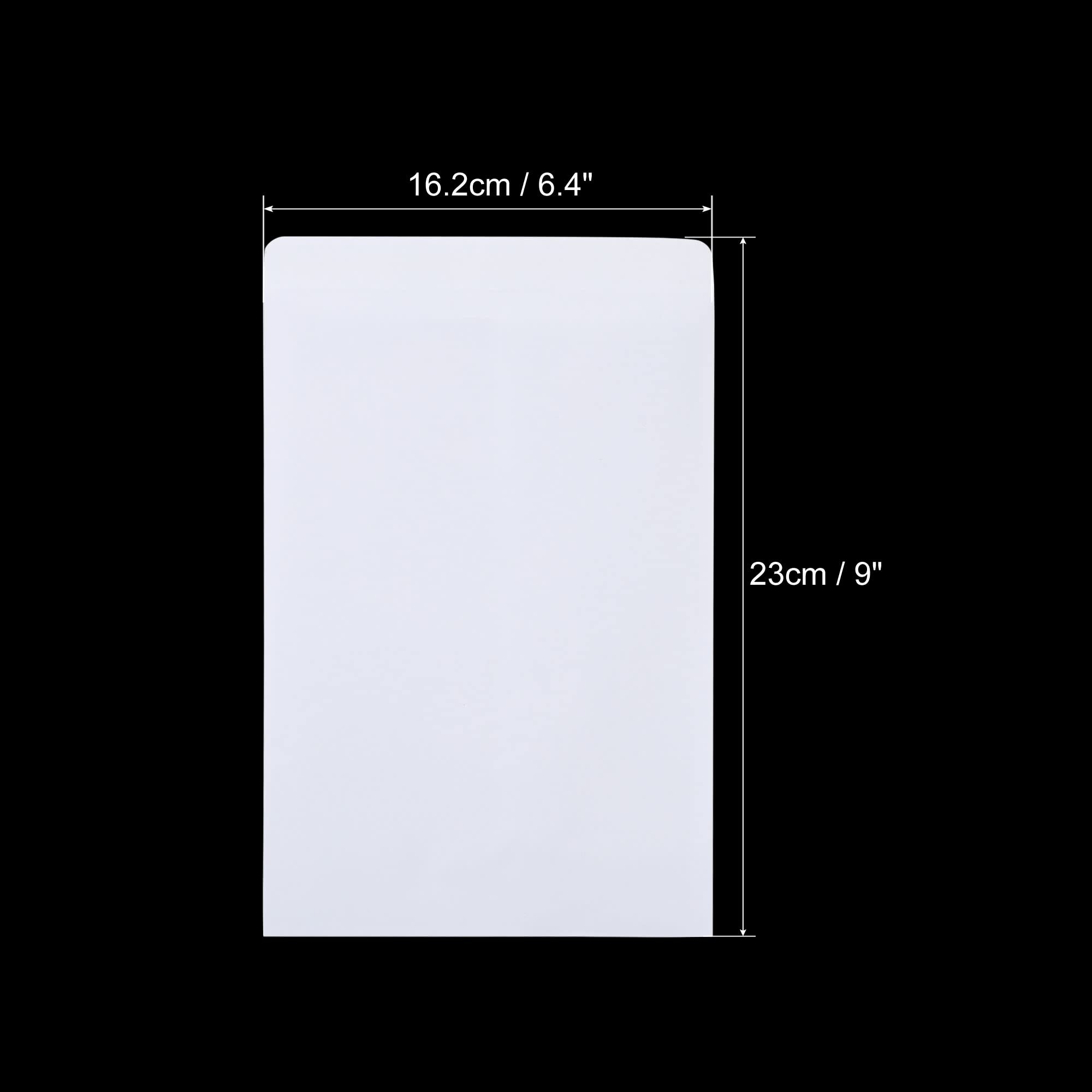 sourcing map #7 enveloppes blanches 25 pièces autoadhésives 23x16,2 cm