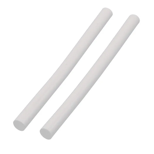Sourcing Map Home bâton colle chaude 7x100 mm blanc lot 2