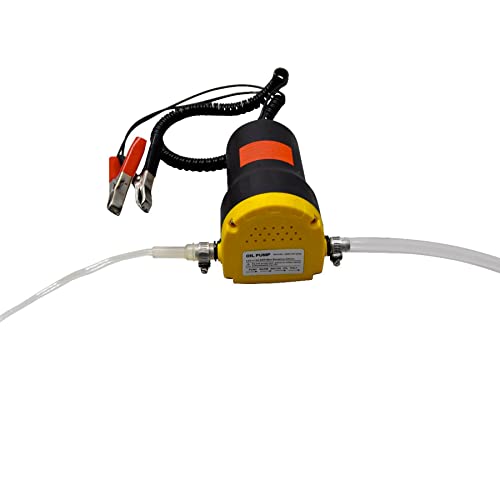 PRECISION STEEL Pompe de vidange électrique 12V huile