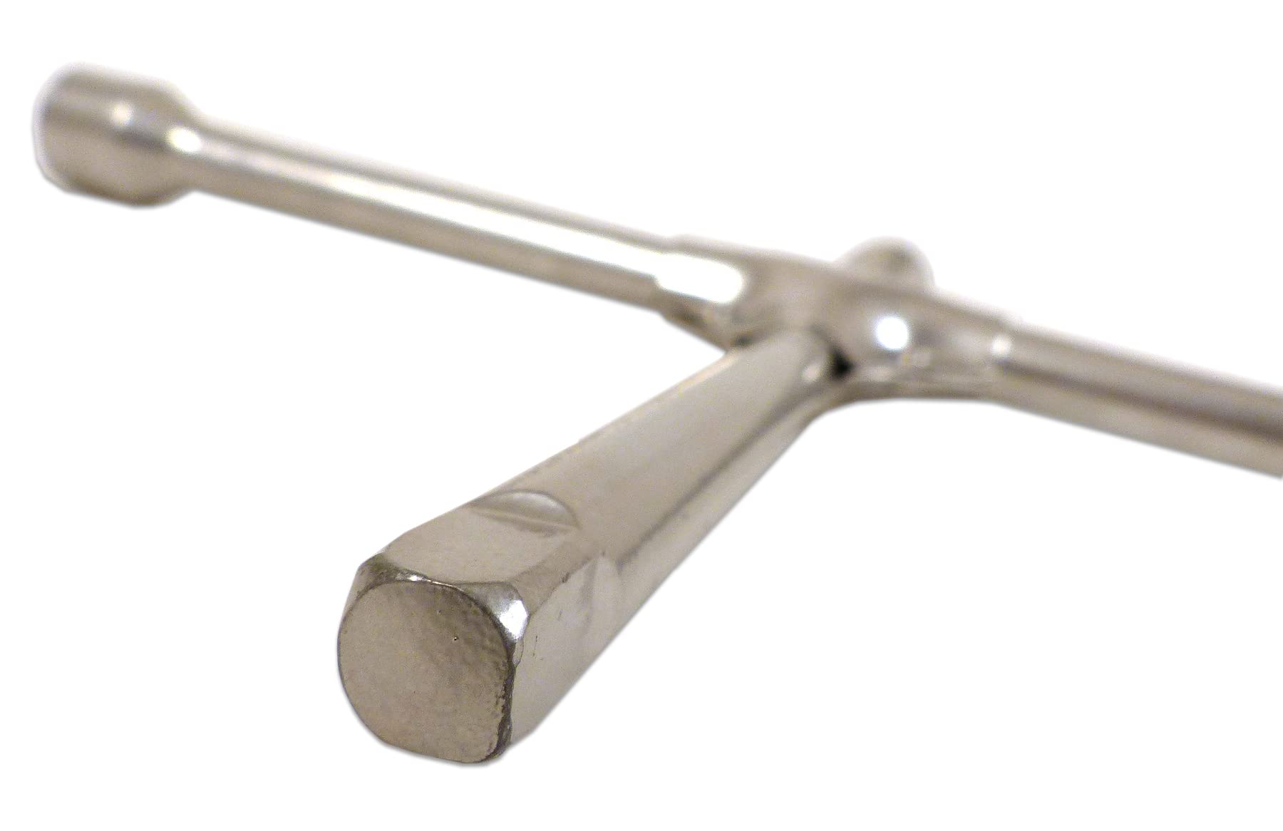 Precision Steel Type Pro clé en croix 17-19-21 mm argenté