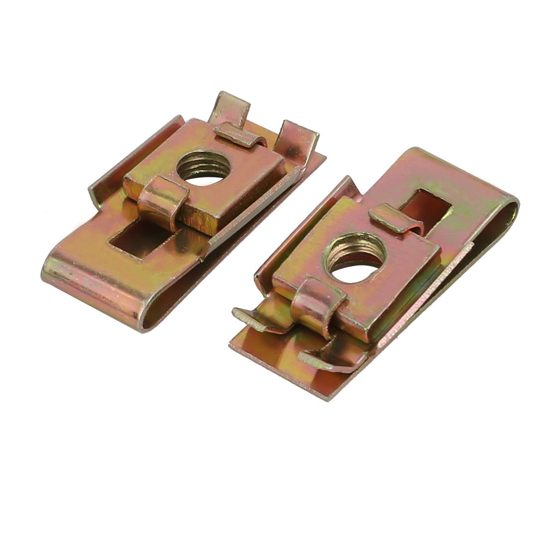Sourcingmap Automotive écrou U M5 fer zingué 20 pcs