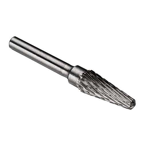 Sourcing Map fraise rotative carbure conique 10mm tige 6mm