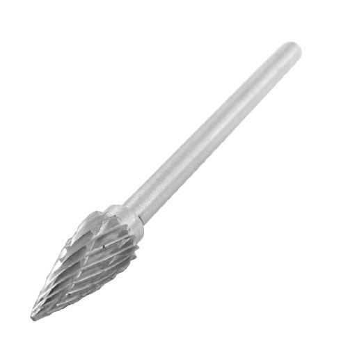 Sourcingmap Fraise carbure type G 6 mm double coupe
