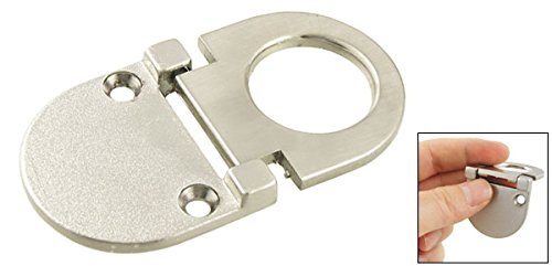 Sourcingmap Home & Garden poignée anneau tiroir argent 36 mm