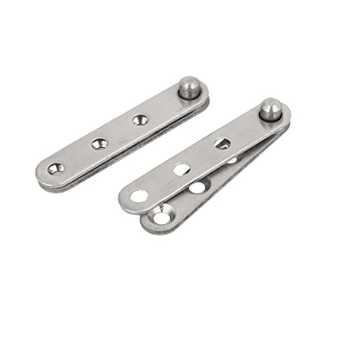sourcing map Home & Garden charnière pivot 60mm métal 2pcs