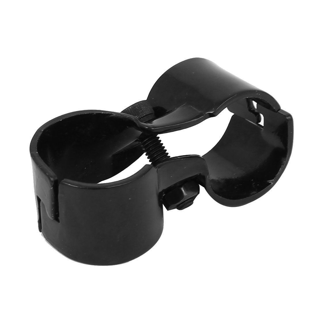Sourcing Map Industrial collier serrage tube 29 mm noir