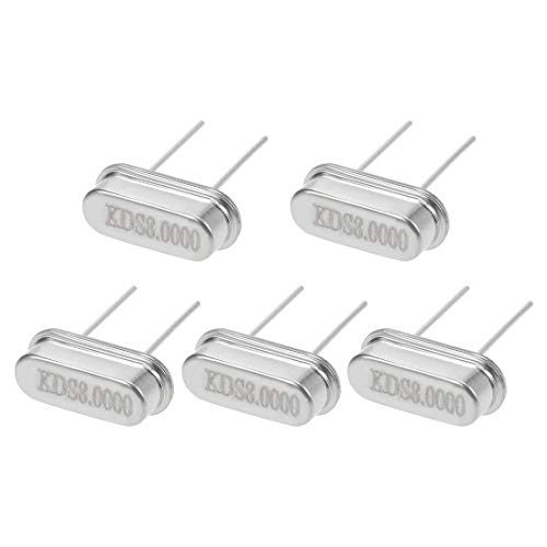 Sourcing Map quartz HC-49S oscillateur DIP 8 MHz 20ppm