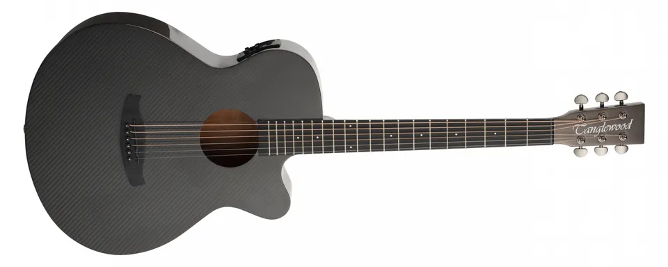 Tanglewood Winterleaf Carbon TW4CECBN guitare noire