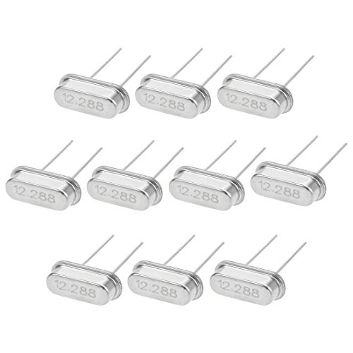 sourcing map HC-49S 12,288 MHz quartz oscillateur DIP 2 broches 20pF