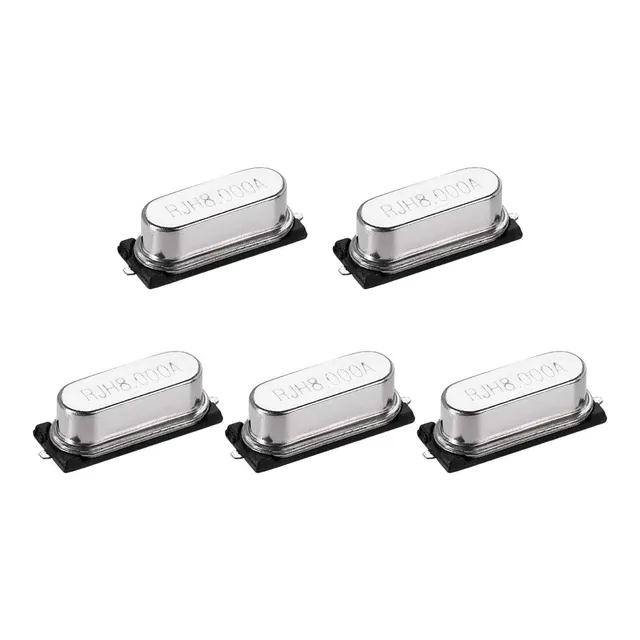 sourcing map 49SMD oscillateur quartz 8MHz 5 pièces CMS