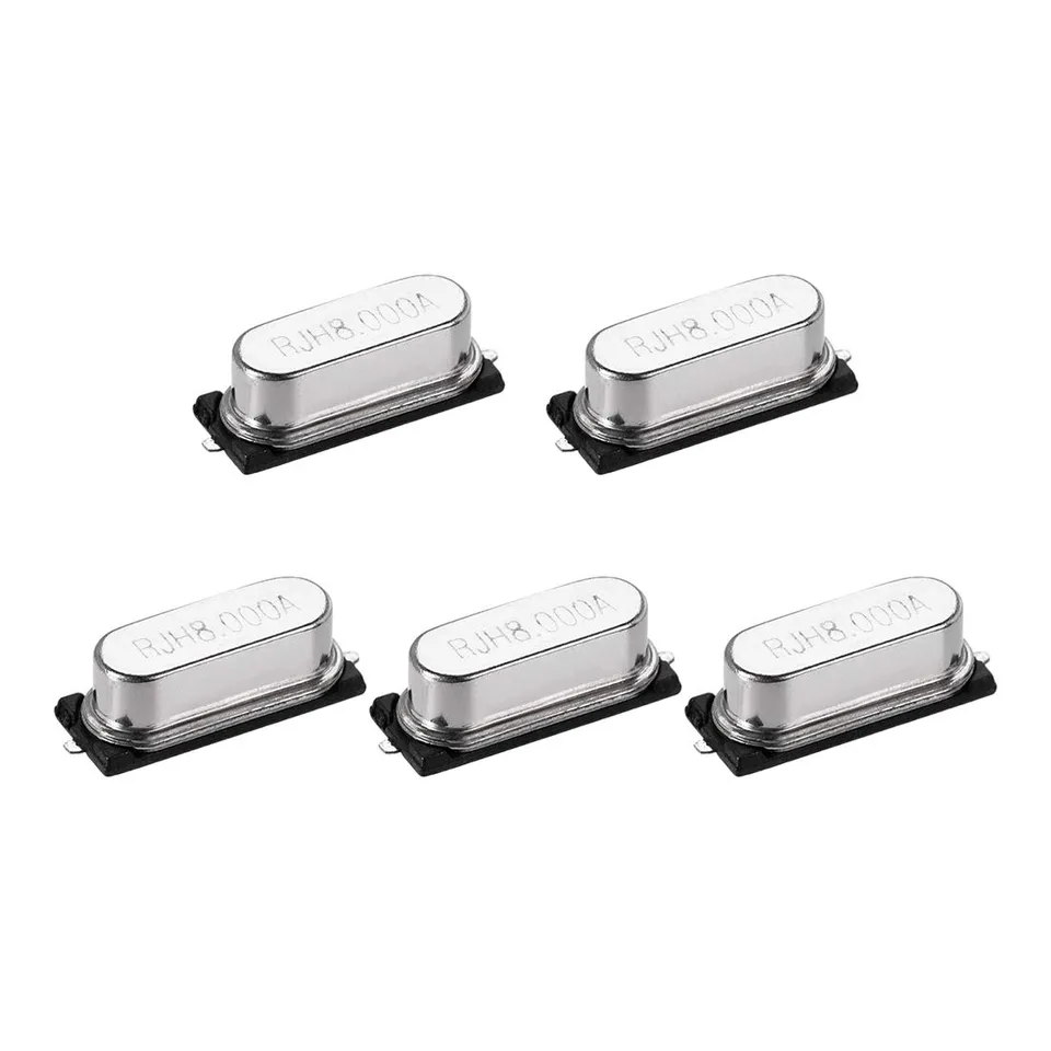 sourcing map 49SMD oscillateur quartz 8MHz 5 pièces CMS