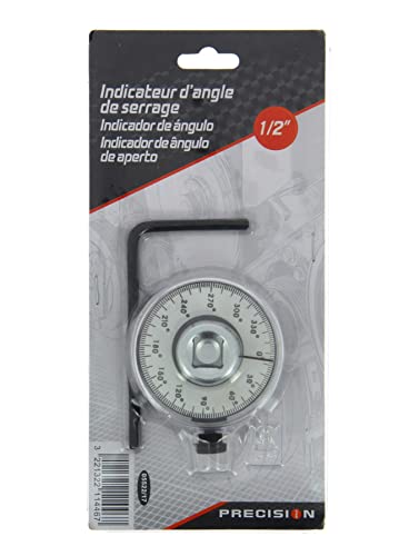 PRECISION STEEL Mesure indicateur angle serrage 1/2" 360°