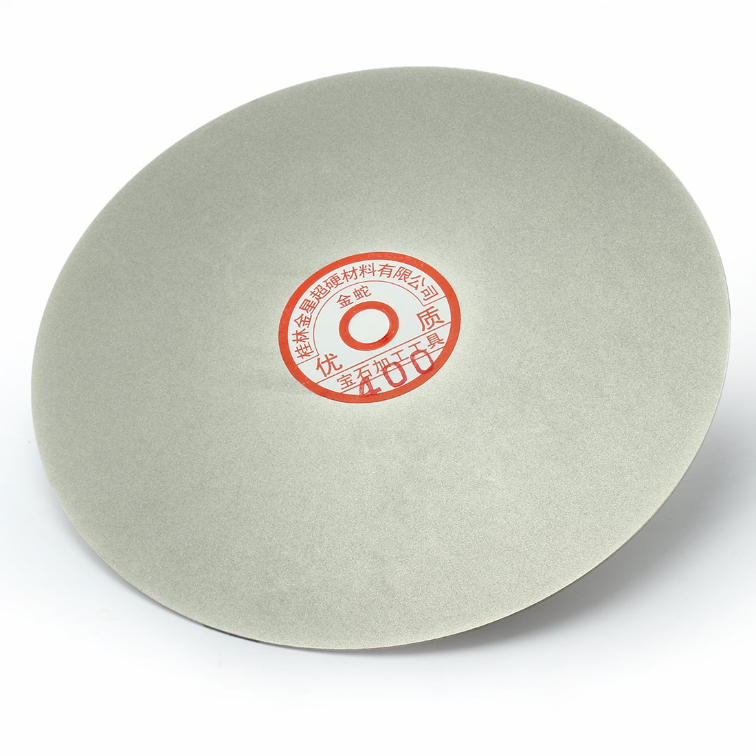 sourcing map Disque Diamant 200mm Grain 400 Polissage Plat