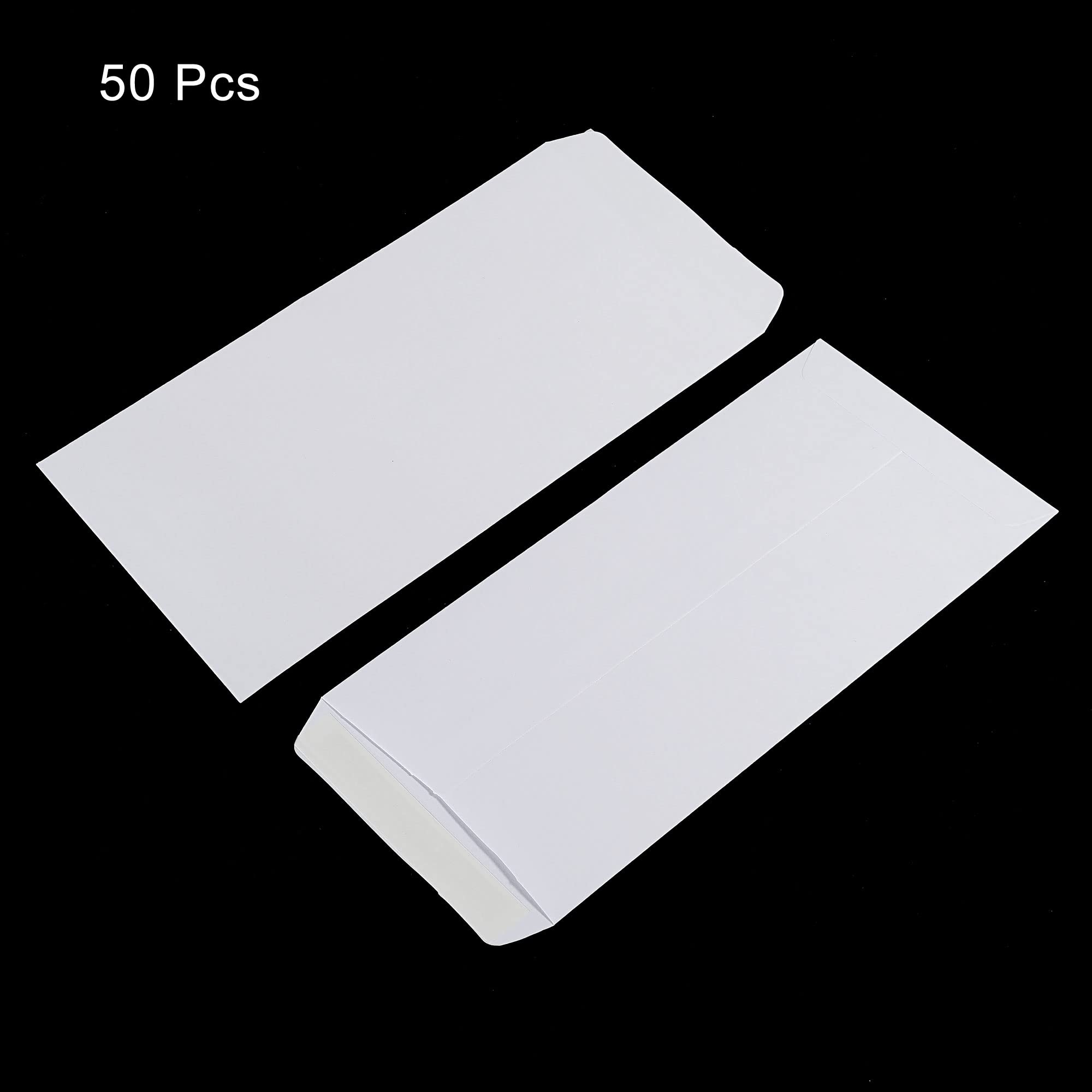 sourcing map #5 enveloppes blanches 50 pièces autoadhésives 22x11 cm