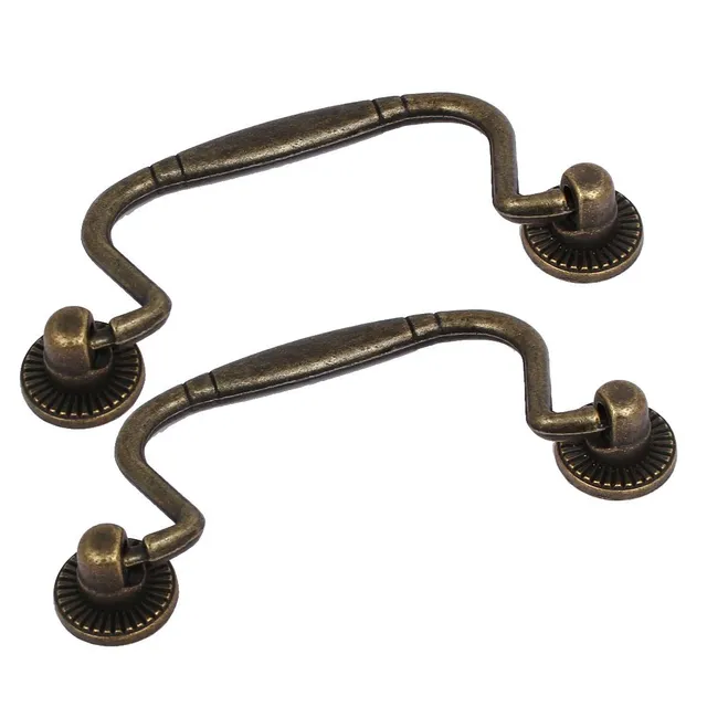 sourcingmap Home Poignee Meuble Bronze 100mm Lot 2