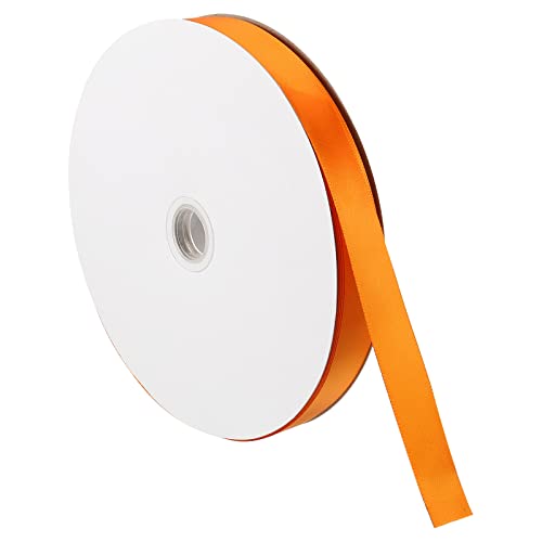 Sourcingmap Ruban Satin Orange 20mmx91,4m Polyester