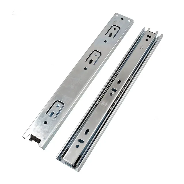Sourcingmap Home & Garden glissière tiroir 275 mm argent 25 kg