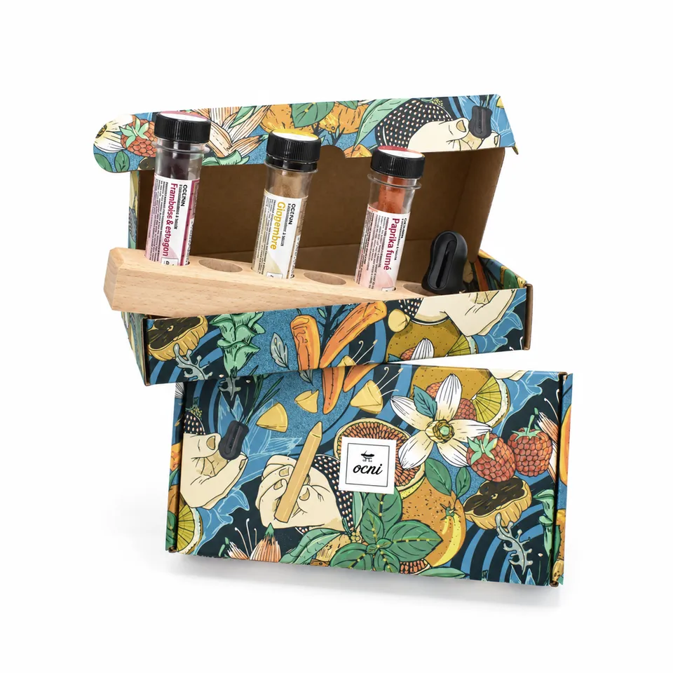 OCNI Boîtes cadeaux boîte cadeau 6 crayons vide