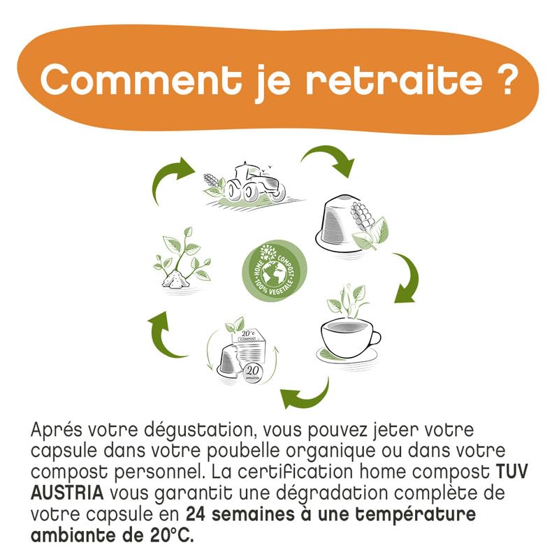 Terramoka Miss Kalinda capsules café bio arabica 300 corsé