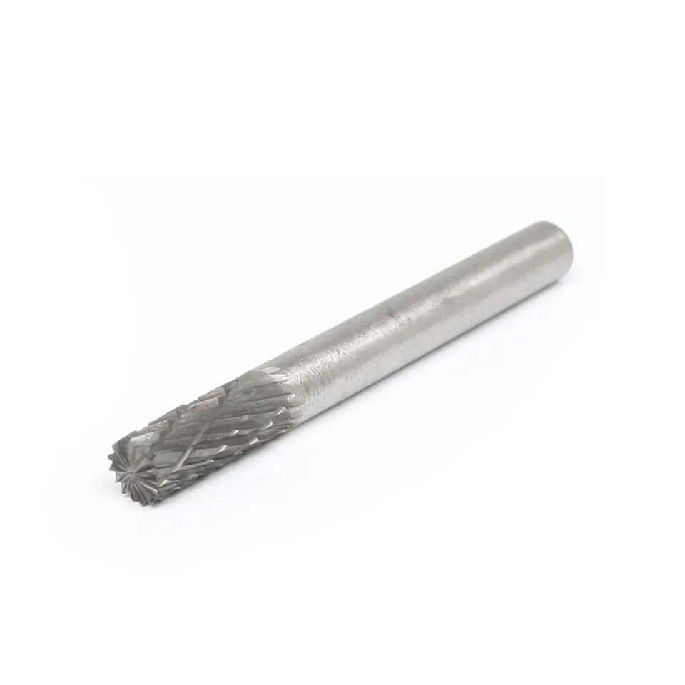 sourcingmap fraise rotative carbure 6x16 mm cylindrique