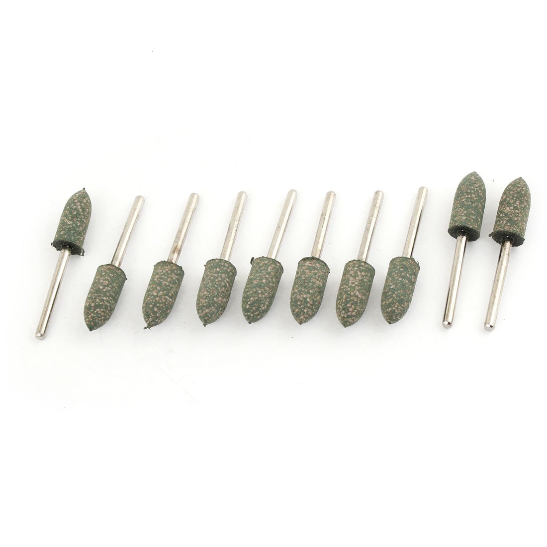 Sourcingmap Tête Meulage Abrasive 8mm lot 10 vert