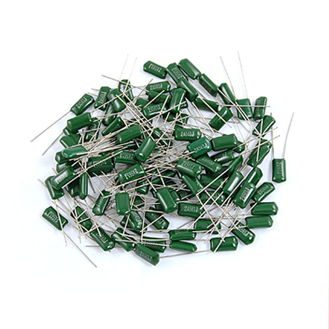 sourcingmap 2A222J condensateur film polyester 2200pF 100V lot 100