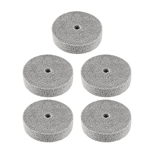 sourcingmap Roue Polissage Nylon Gris 75x20mm 5pcs