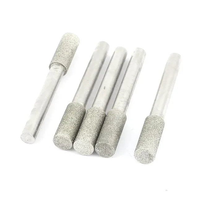 Sourcingmap Pointe diamant cylindrique 8 mm lot de 5