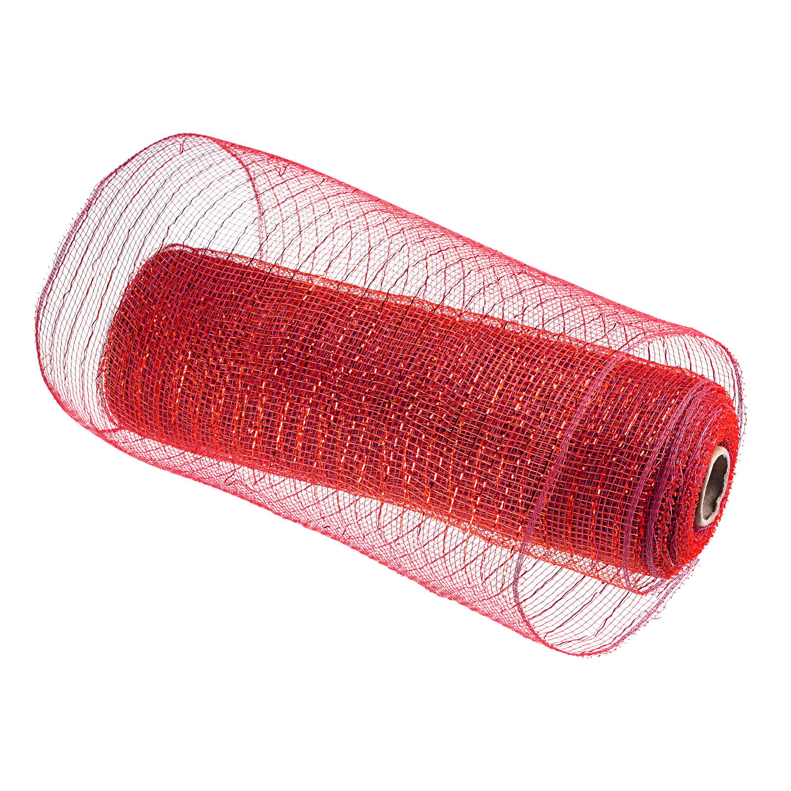 sourcingmap Home & Garden ruban maille jute rouge 1 rouleau imperméable