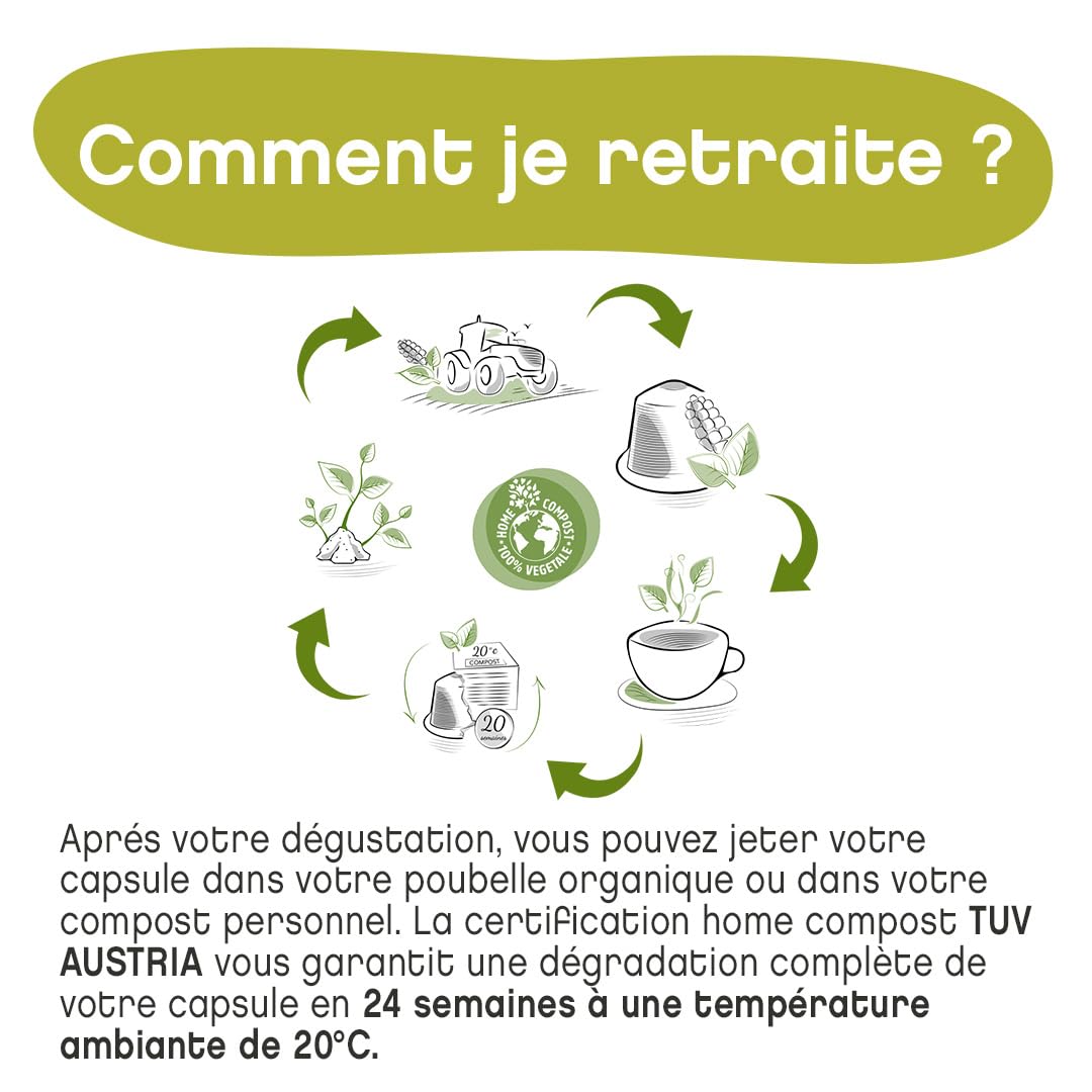 Terramoka Arthur Capsules Nespresso Bio 360 Riche