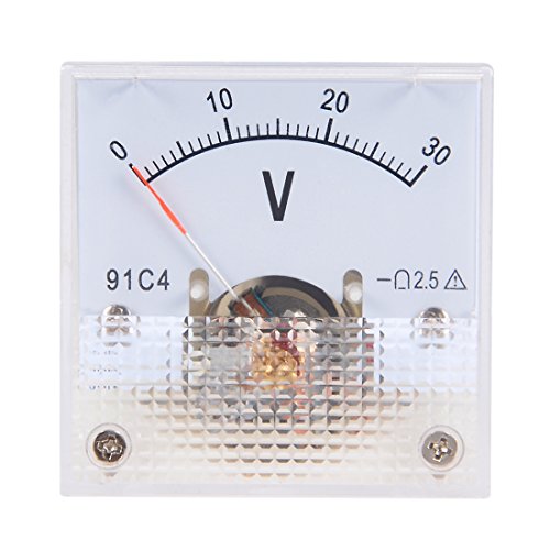 sourcing map 91C4 voltmètre analogique DC 0-30V précision 2,5%