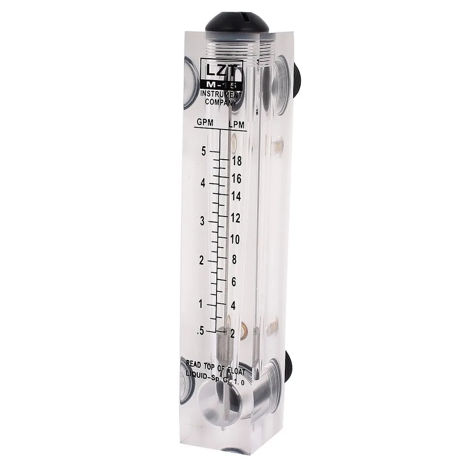 Sourcingmap LZT M-15 débitmètre eau 0,5-5 GPM 1/2 BSP