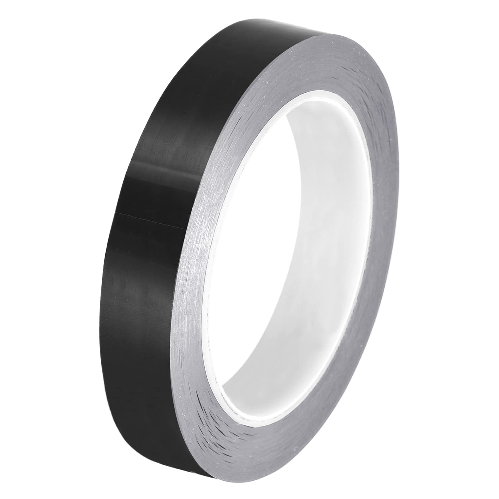 sourcing map Home & Garden ruban adhésif carrelage noir 15mm x 50m